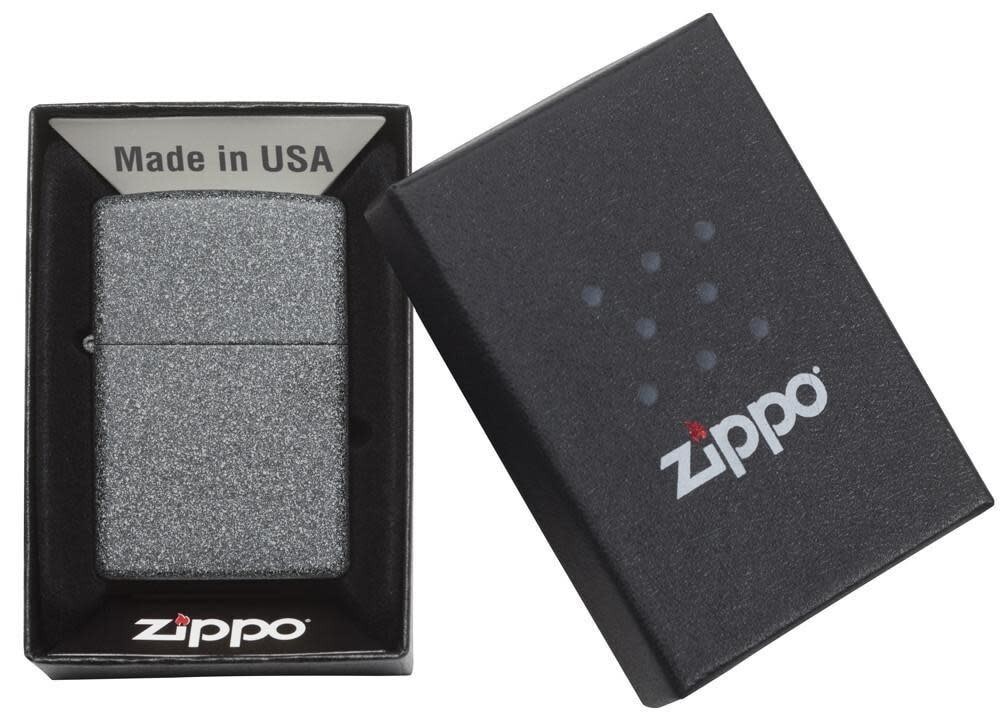Zippo 211, Classic Iron Stone Finish Lighter, NEW