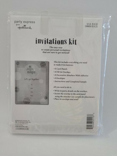 Hallmark Holiday Christmas Invitations 58 Cards & Envelopes 6 Packages Read (DC) - Picture 5 of 12