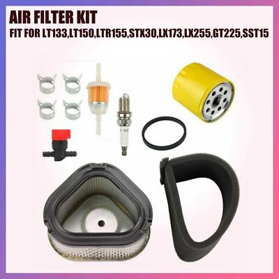 Air Filter Kit Lawn Mower Parts Fit For John Deere Lt133 Lt150 Lt155 Stx30 Stx38
