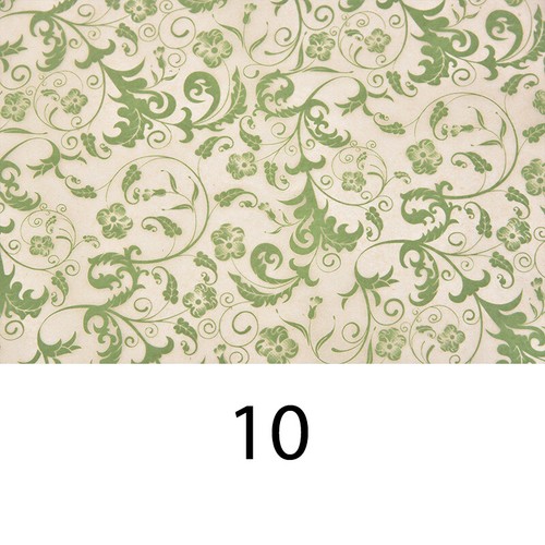 Retro DIY Pottery Transfer Paper Ceramic Clay Glaze Underglaze Flower Decals - Picture 12 of 36