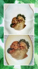 Christmas Soap Art Lasting Impressions Soap With Matching Dish Santa Claus