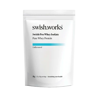 swish.works Swish-Pro Whey Isolate | Pure Whey Isolate | 5 Flavours | 1kg or 2kg