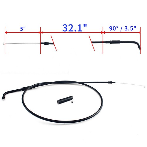 Throttle Cable 56356‑96A for Harley Dyna Street Bob FXDB base Mini Apes