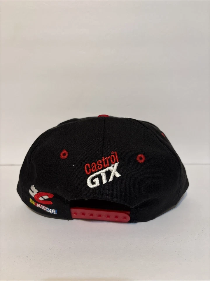 Sombrero de colección años 90 NASCAR Castrol GTX Casey Atwood SnapBack J Foto 4 de 4