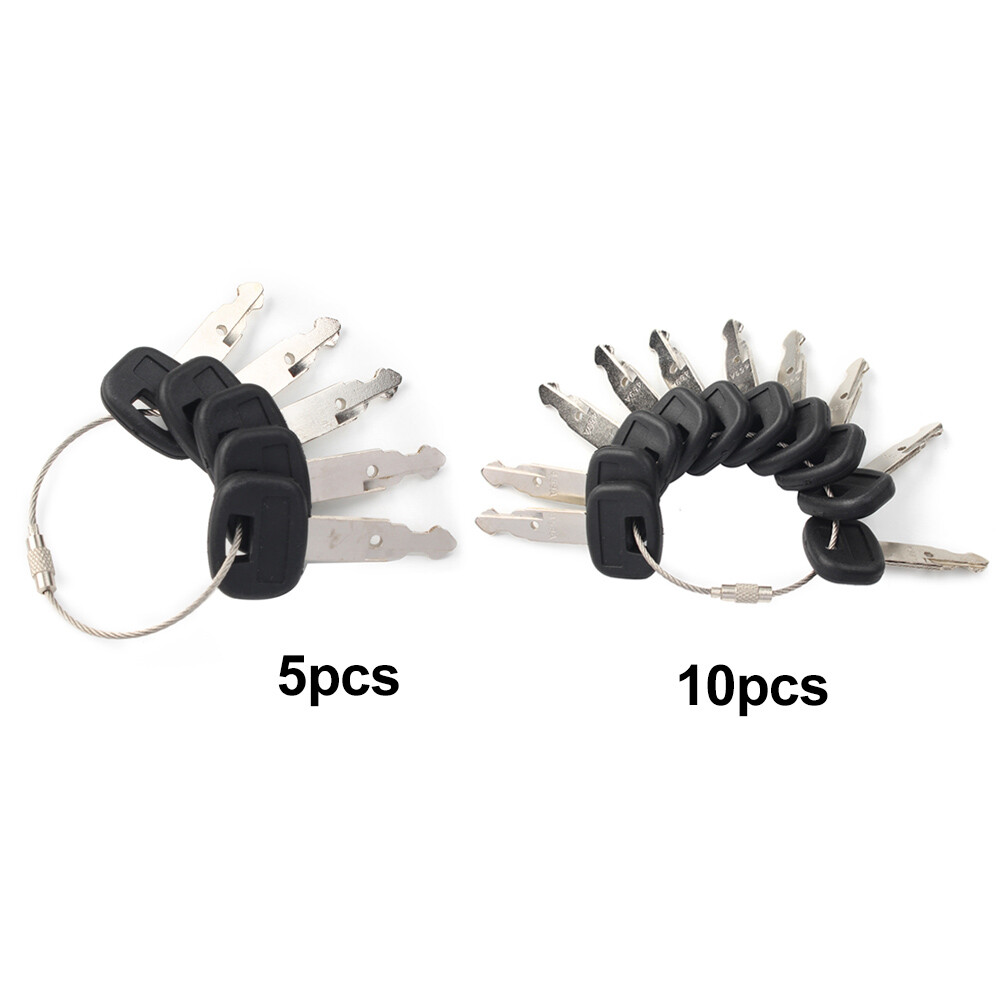 6 Pack 459A Replacement Keys For Kubota Excavators, Skid Steers