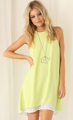 sachin and babi light blue dress Bec & Bridge - Citrus Club Knit Midi Key-Lime