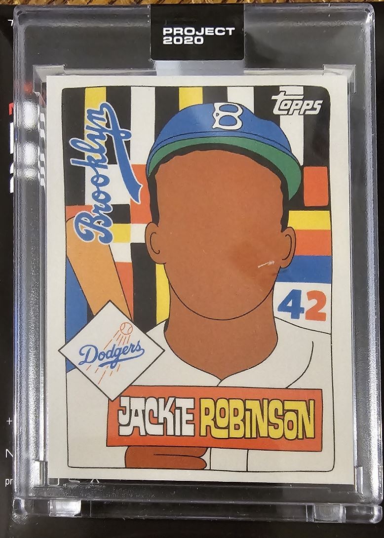 2020 Topps Project 2020 Jackie Robinson Brooklyn Dodgers #176 Fucci