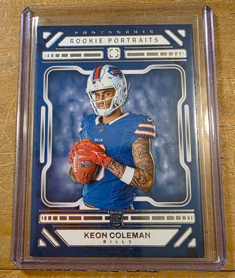 2024 Panini Photogenic - Rookie Portrait Keon Coleman #161 (RC) Buffalo Bills