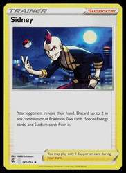 Sidney 241/264 Fusion Strike Uncommon Trainer