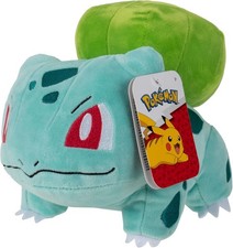Pokemon BULBASAUR PLÜSCHTIER 20cm Original OFFIZIELL - Jazwares REI TOYS