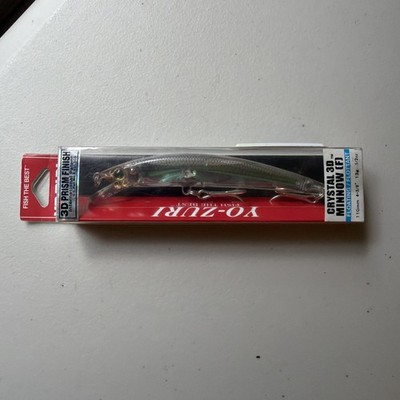 Yo-Zuri CRYSTAL 3D MINNOW [F] 110MM 4-3/8'' 13g 1/2oz F1146-RGLM Fishing Lure