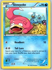 Slowpoke XY - BREAKpoint 19/122 LP Pokémon Card on eBay