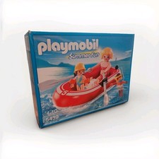 Playmobil 5439 Summer Fun: Vacanciers Avec Bateau Pneumatique/ Complet