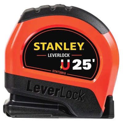 25 Ft. Leverlock High Visibility Tape Measure with Magnetic! Brand NEW!