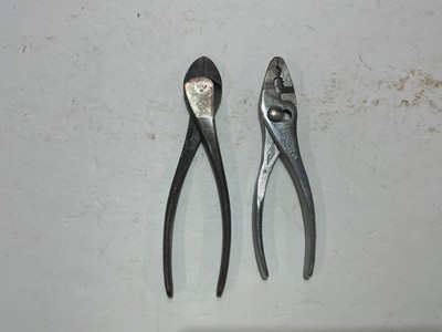 Vtg Diamalloy Diamond diagonal cutters & slip joint pliers $17
