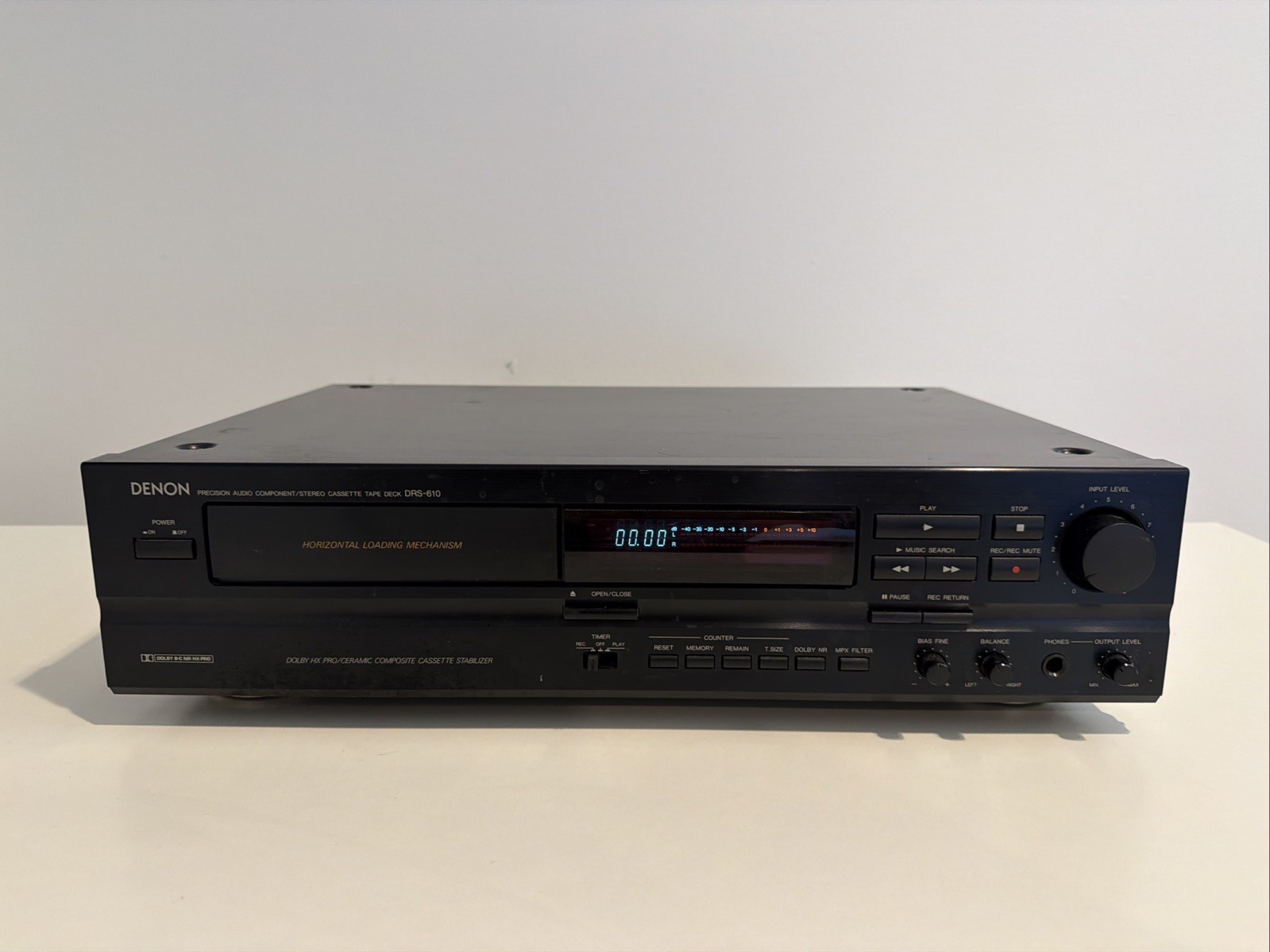 Denon DRS-610 vintage audio equipment - eBay listing photo 1