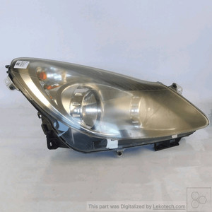 93189362 Projektor Rechts OPEL CORSA (S07) 1.3 16V CDTI FAP (55Kw) Ber