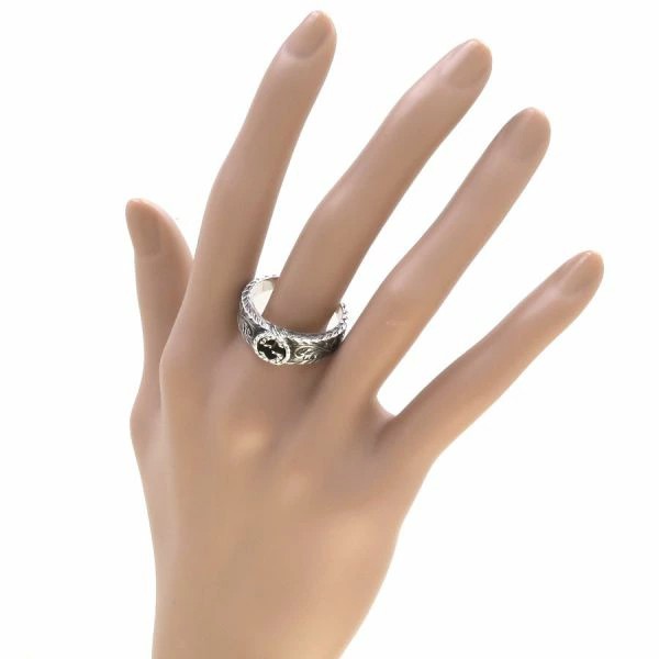 GUCCI Interlocking G Arabesque Ring size US11.5 S… - image 2