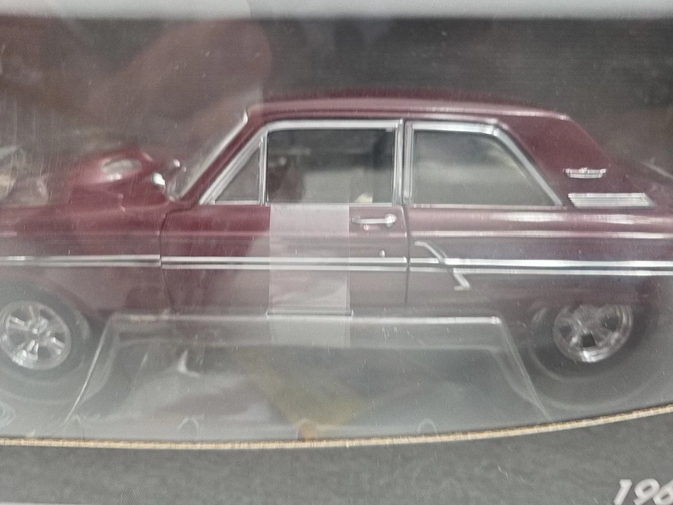 American Muscle Authentics - 1964 Ford Thunderbolt Maroon - 1:18 Diecast SEALED - Image 4 of 4