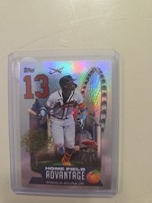 2022 Topps Series 1 Ronald Acuna Jr Home Field Advantage HA-2 Atlanta Braves SP