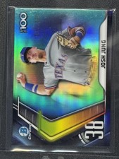 2022 Bowman #BTP-38 Josh Jung Bowman Scouts' Top 100 Aqua Refractors #/125