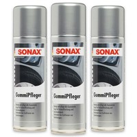 3X Sonax Gummipflege Reinigt Und Pflegt Alle Gummiteile Frostschutz Pflege 300Ml