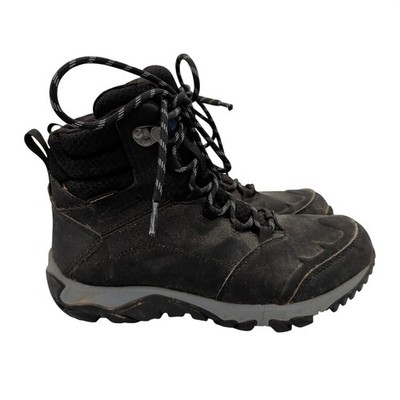 Merrell Thermo Fractal Mid Waterproof Mens 9 Black Insulated Hiking Boots J90391