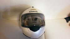 Schuberth C3 Damen Klapphelm Perlmutt, Größe M (56-57) mit Pinlock Visier, Baehr
