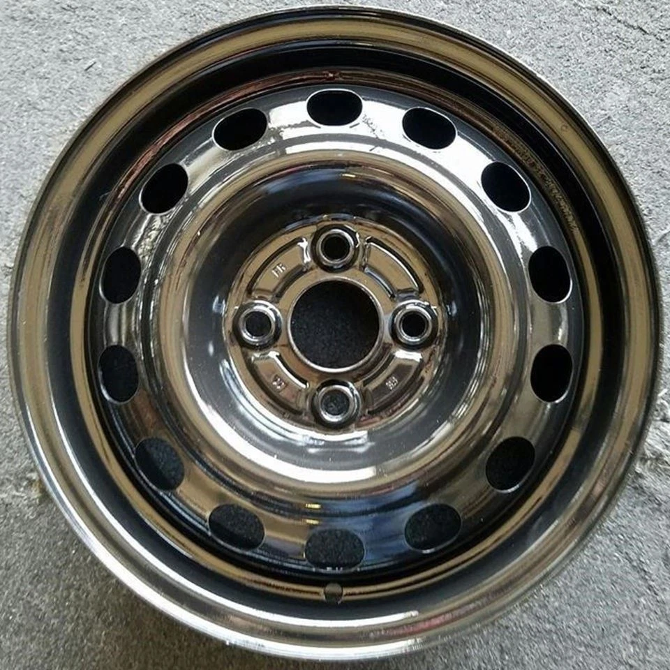 Road Ready Wheels 14 Inch Black Steel Rim For Honda Civic 1987-2005 - 4x100 Bolt Pattern