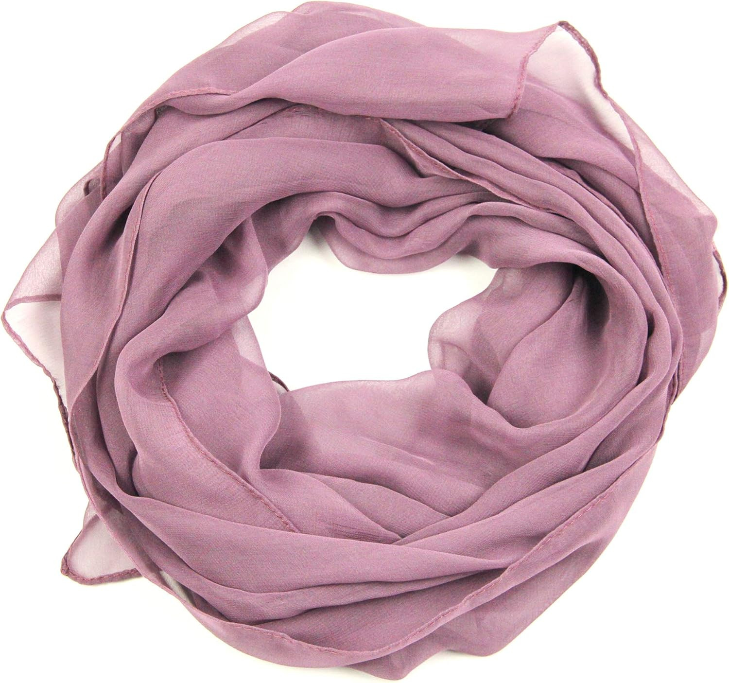 Long Chiffon Sheer Scarf For womens