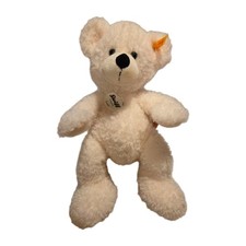 Steiff Lotte Teddy Bear Plush White Stuffed Animal Toy 11"