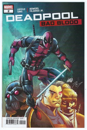 Marvel Comics DEADPOOL BAD BLOOD #2 first printing Cover A
