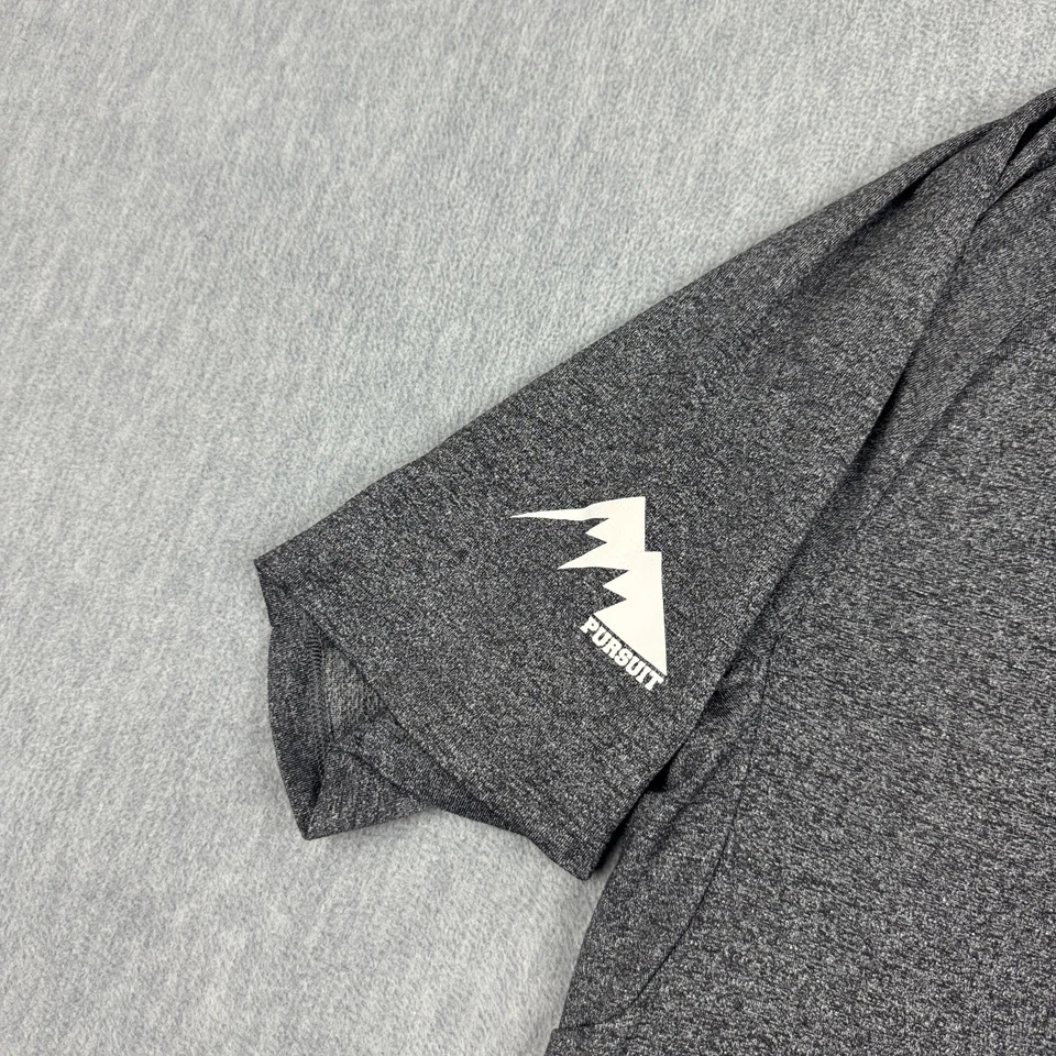 Lululemon Shirt Mens Medium Gray Metal Vent Tech Stretch Performance Athletic - Image 4 of 4