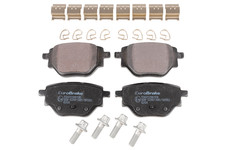 Bremsbelagsatz Scheibenbremse Hinterachse für CITROËN FIAT OPEL PEUGEOT JEEP C4