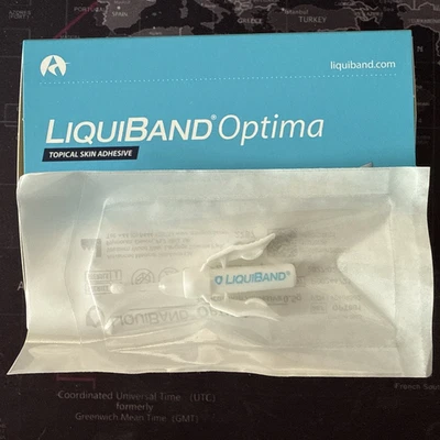 LiquiBand Optima Wound Closure Glue Tissue Adhesive Sealed Single Tube