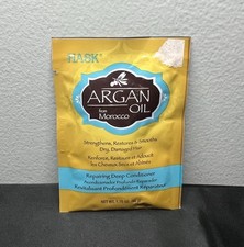 Hask Argan Oil Repairing Deep Conditioner Hair Treatment Smooth Restore 1.75oz