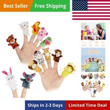 Finger Puppets for Toddlers 1-3, Baby  Toddler Finger Puppets, Soft Plush An...
