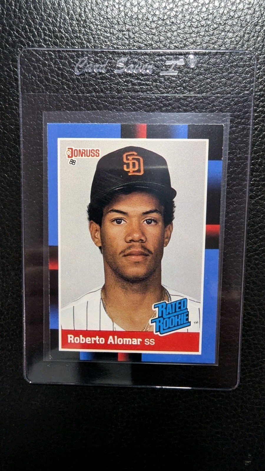 1988 DONRUSS #34 ROBERTO ALOMAR ROOKIE CARD RC SAN DIEGO PADRES HOF