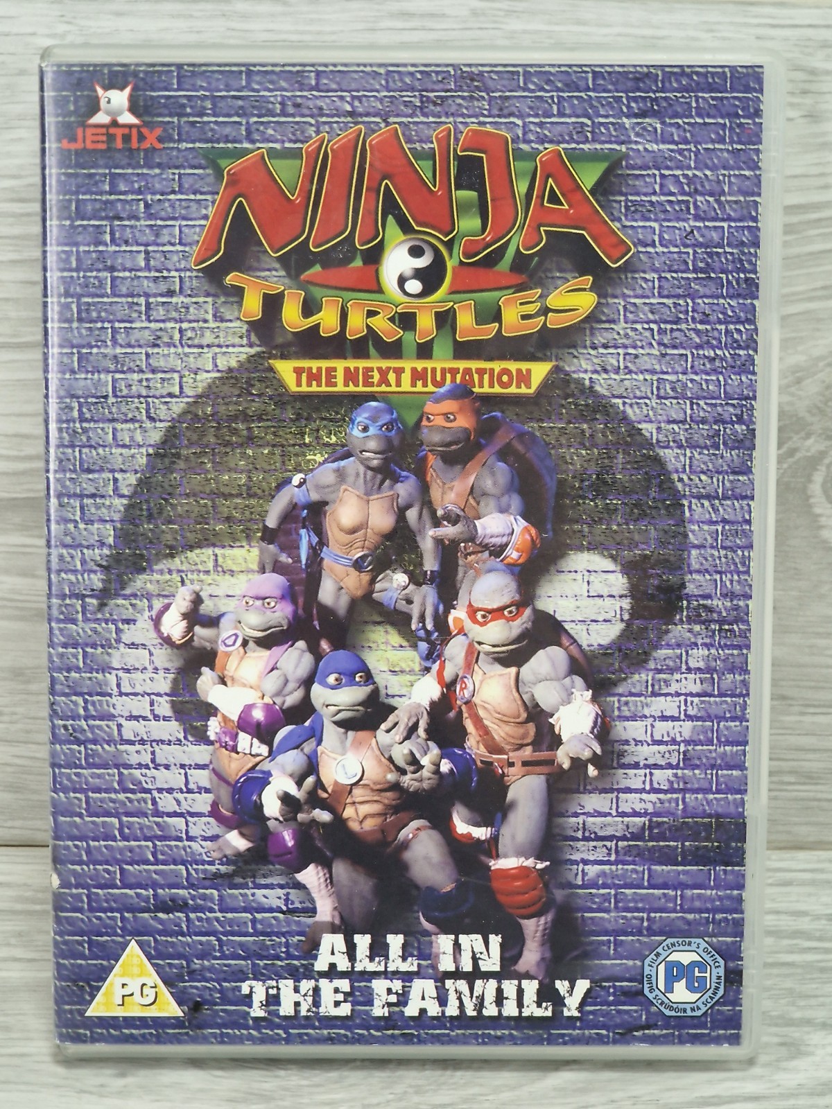 Ninja Turtles The Next Mutation DVD All In The Family In Very Good Condition