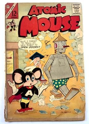 Charlton Comics ATOMIC MOUSE (1963) #52 FR/GD (1.5) Ships FREE!