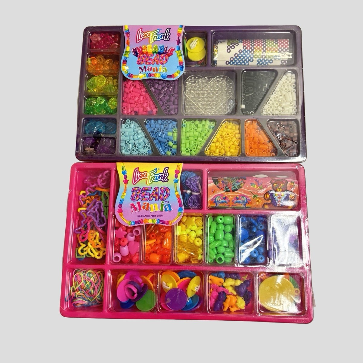 【Blu-ray】Man 2点セット Mania/World Lisa Frank Bead Mania Jewelry Making Kit Lot Of 2 Sealed NOS READ