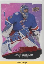 2017 MVP Colors and Contours Level 1 Purple Henrik Lundqvist #219 HOF READ x0a