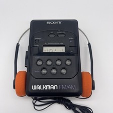 Sony Walkman WM-F2031 Tape Player  AM/FM Radio - Reconditioned - New Belts