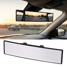 Large 11 Panoramic Universal Convex Car Rear View Mirror Wide Angle Clip On Usa