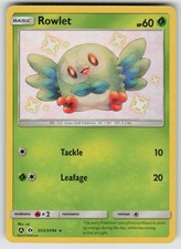 Rowlet Holo SV2/SV94 Shiny Rare Hidden Fates Shiny Vault Pokemon NM on eBay