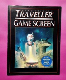 MARC MILLER'S TRAVELLER GAME SCREEN & ADVENTURE T4 RPG ROLEPLAYING 1997