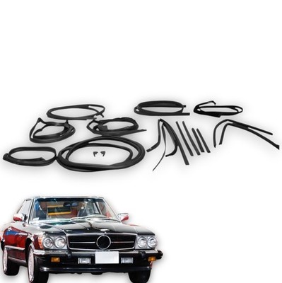 Dichtsatz Dichtungen rubber seal für Mercedes SL W107 R107 Set 17 Dichtungen