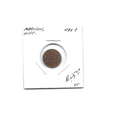 Madison, Wisconsin Transit Token S.W.RY.CO. 410-C