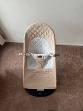 hkai baby bouncer, gently used, NO TOY BAR, 3 in 1 portable bouncer, 0-18M