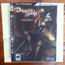 Demon's Souls Deluxe Edition PS3 Atlus Complete w/ Strategy Guide SEALED GAME